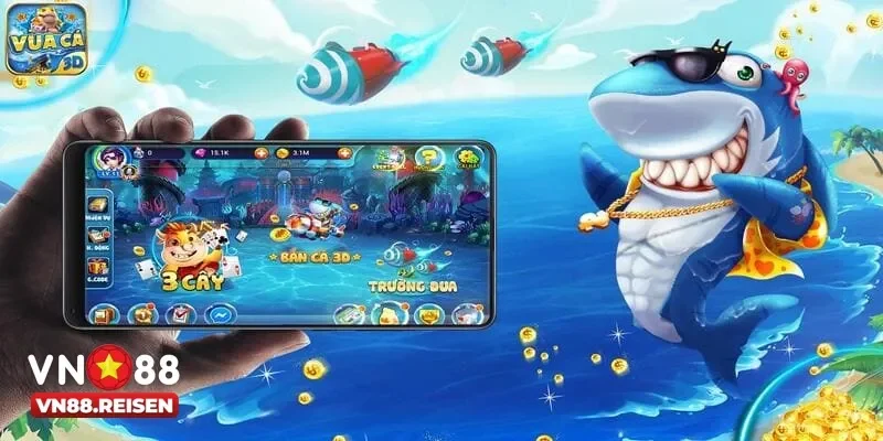 Chế độ chơi bắn cá mập mang đến trải nghiệm đa dạng