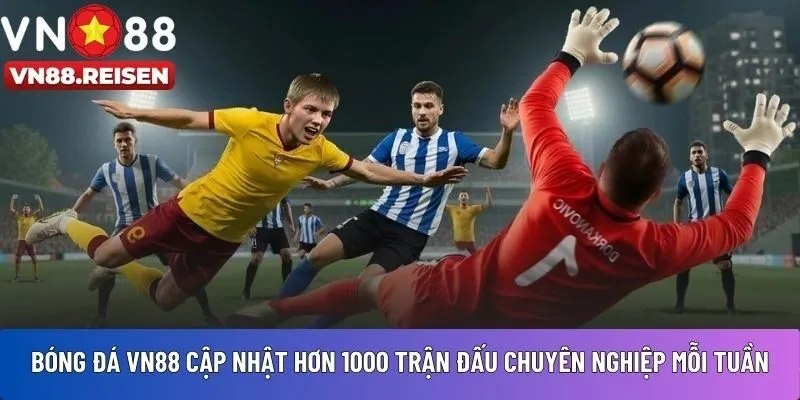 Bóng đá VN88 cập nhật hơn 1000 trận 